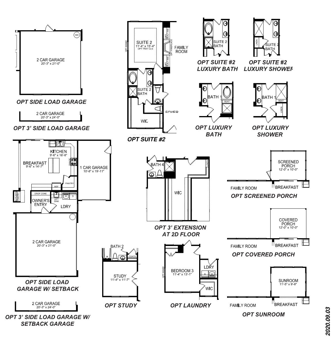 Washington options floor plan
