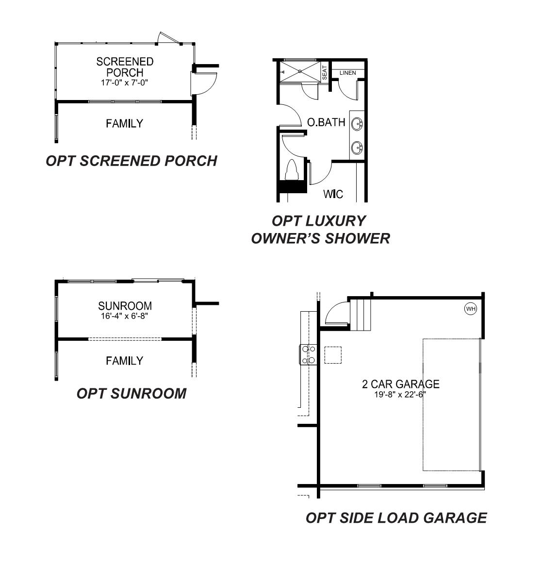 Kristin options floor plan