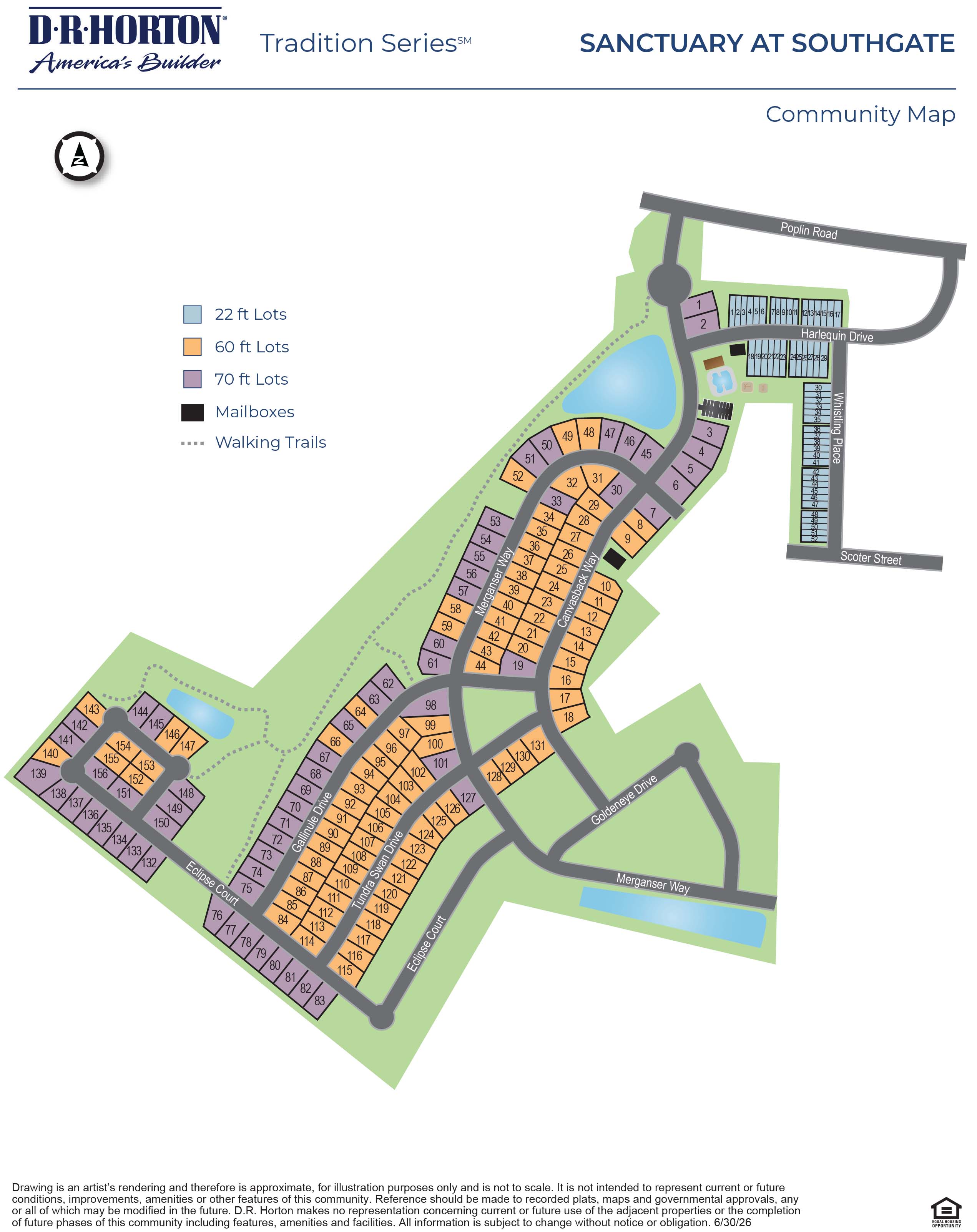 Static Lot Map