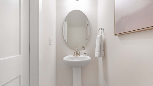 Powder bathroom