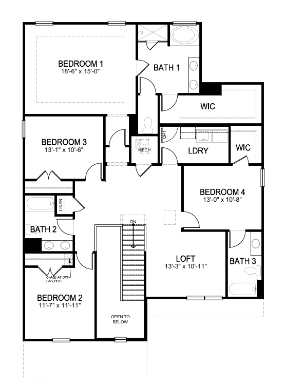 Morgan second floor