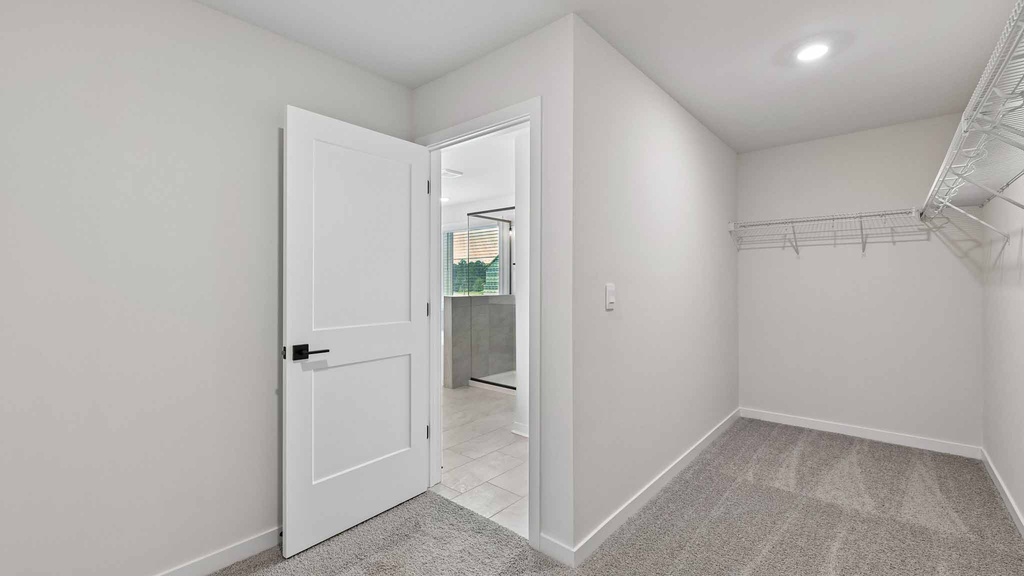 Primary walk in closet