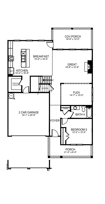 Trent first floor