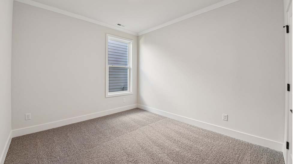 bedroom with windows