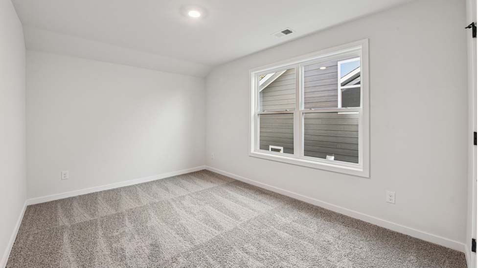 bedroom with windows