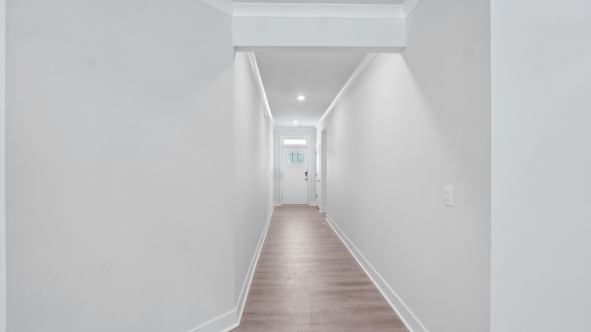 Welcoming foyer hallway