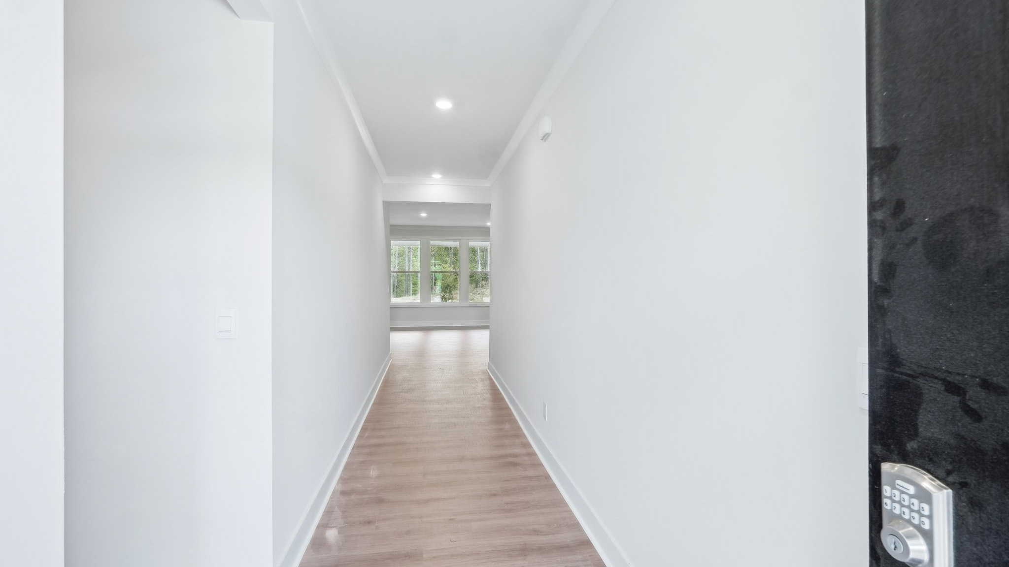 Welcoming foyer hallway