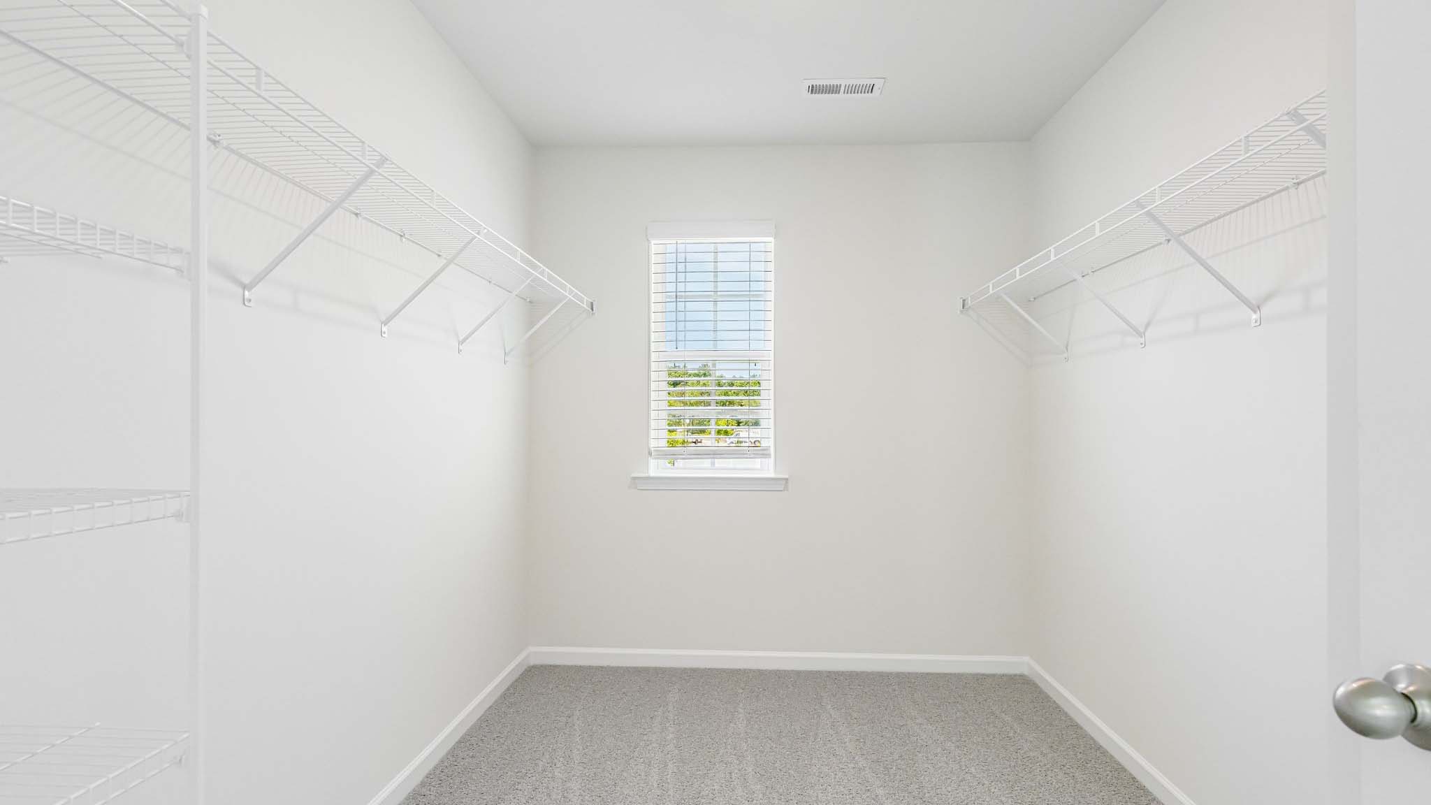 primary walk in closet