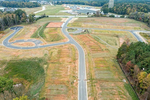 Fergus Crossing Birds Eye View of Community