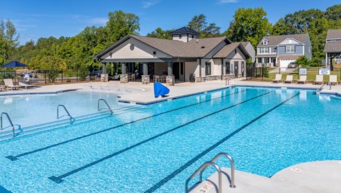 Fergus Crossing community pool