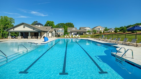Fergus Crossing community pool
