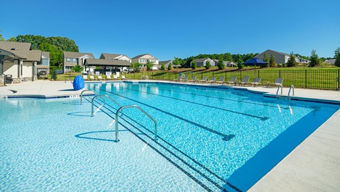 Fergus Crossing community pool