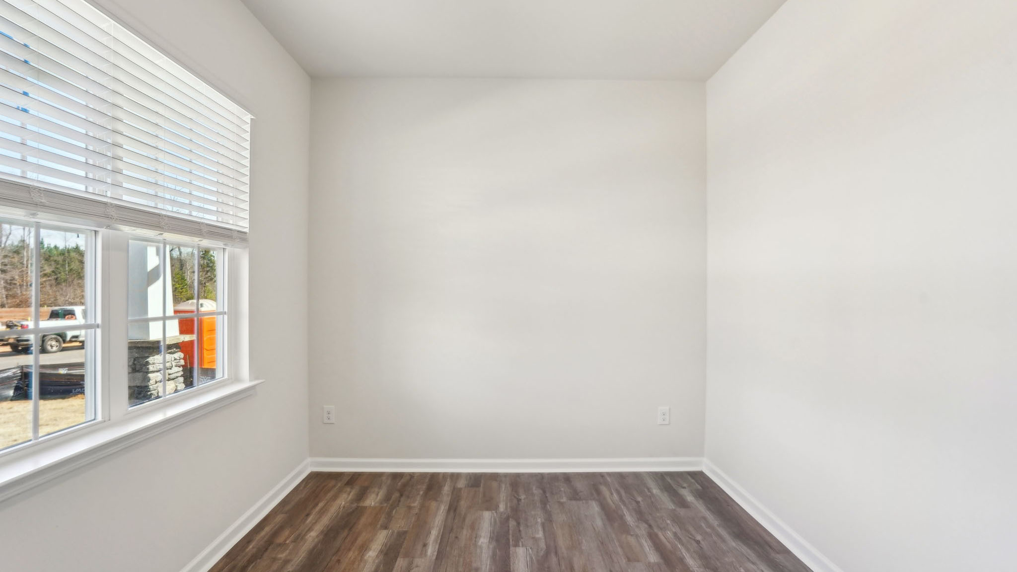 Dining room or flex with french doors and large window