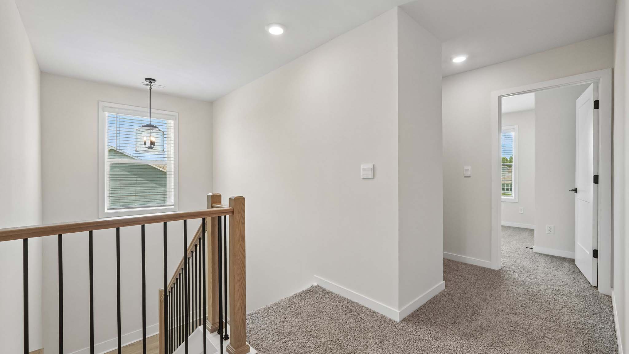 Upstairs landing area