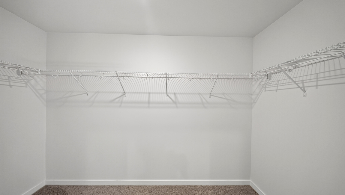 Primary walk in closet