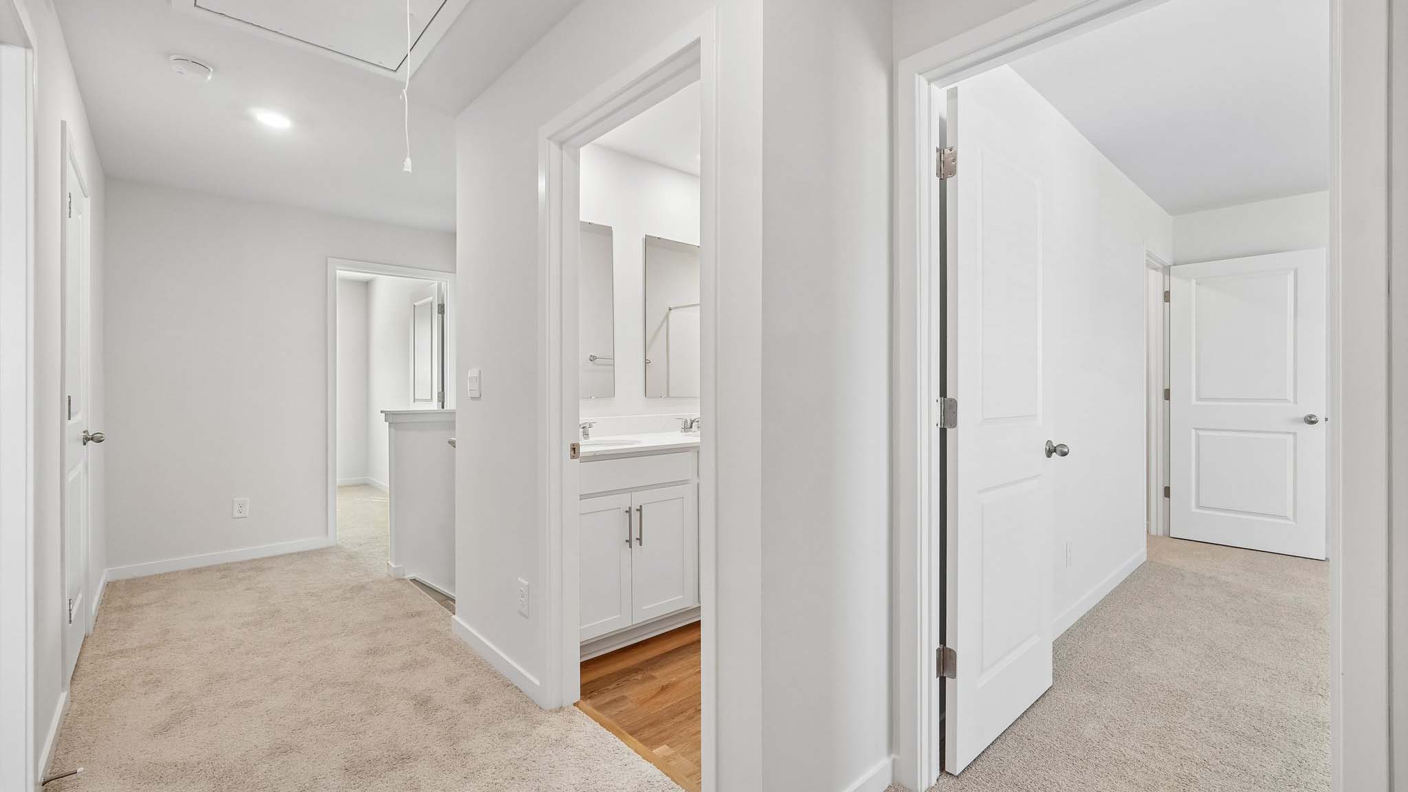 Upstairs landing area