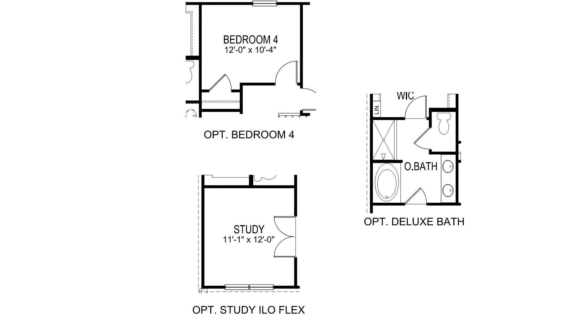Penwell options floor plan