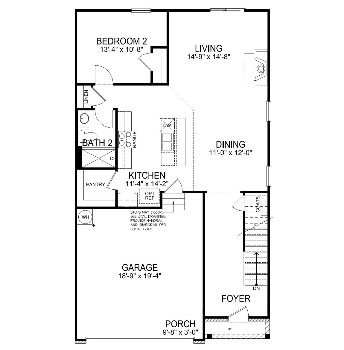 Robie first floor plan