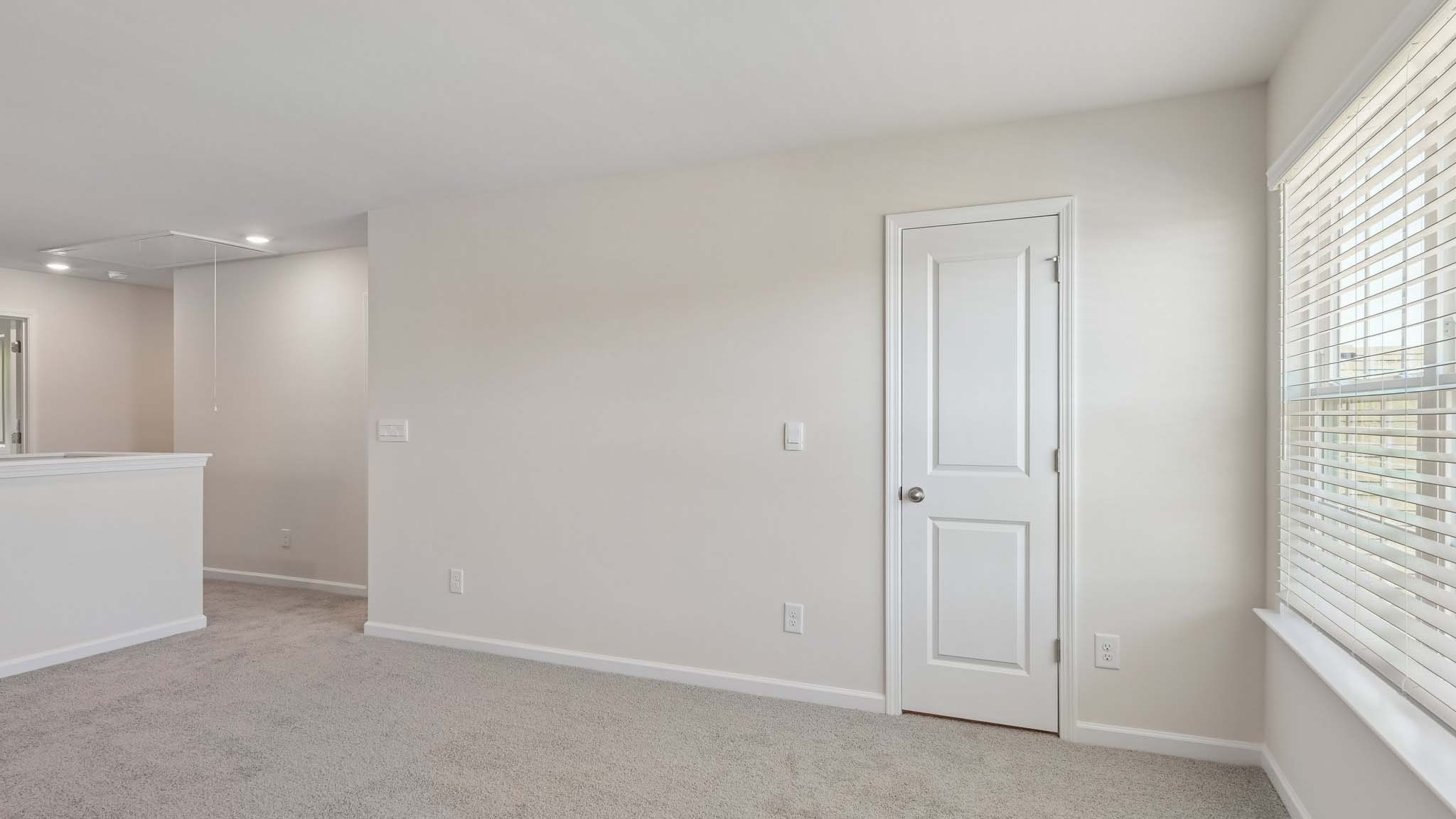Upstairs loft area