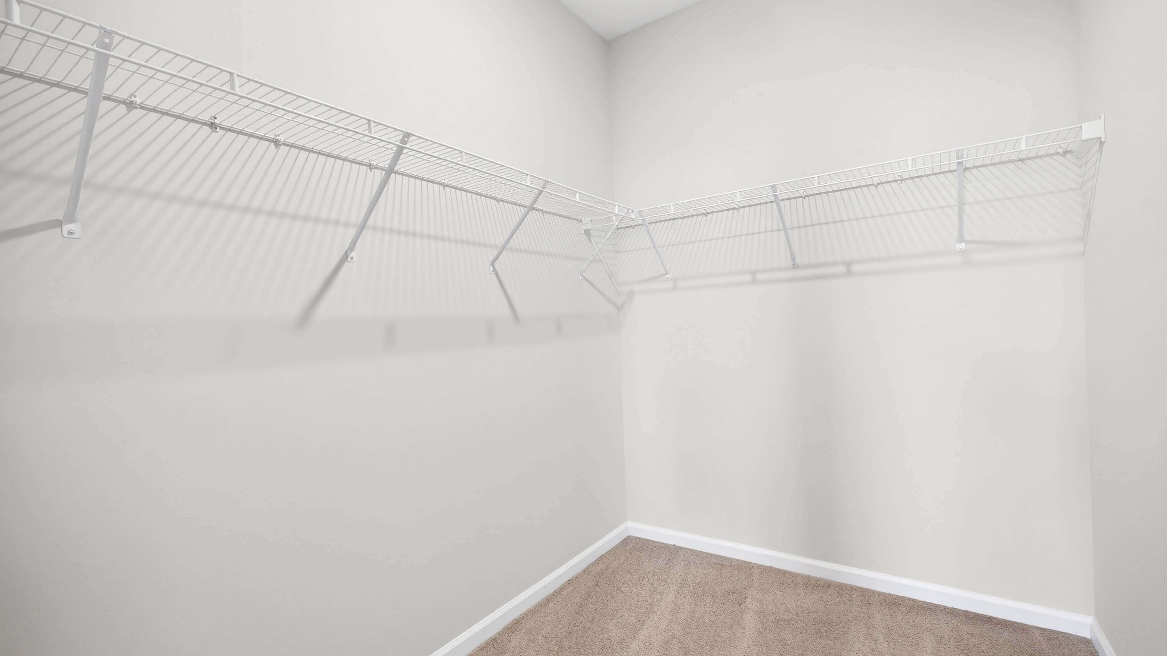 Primary walk in closet