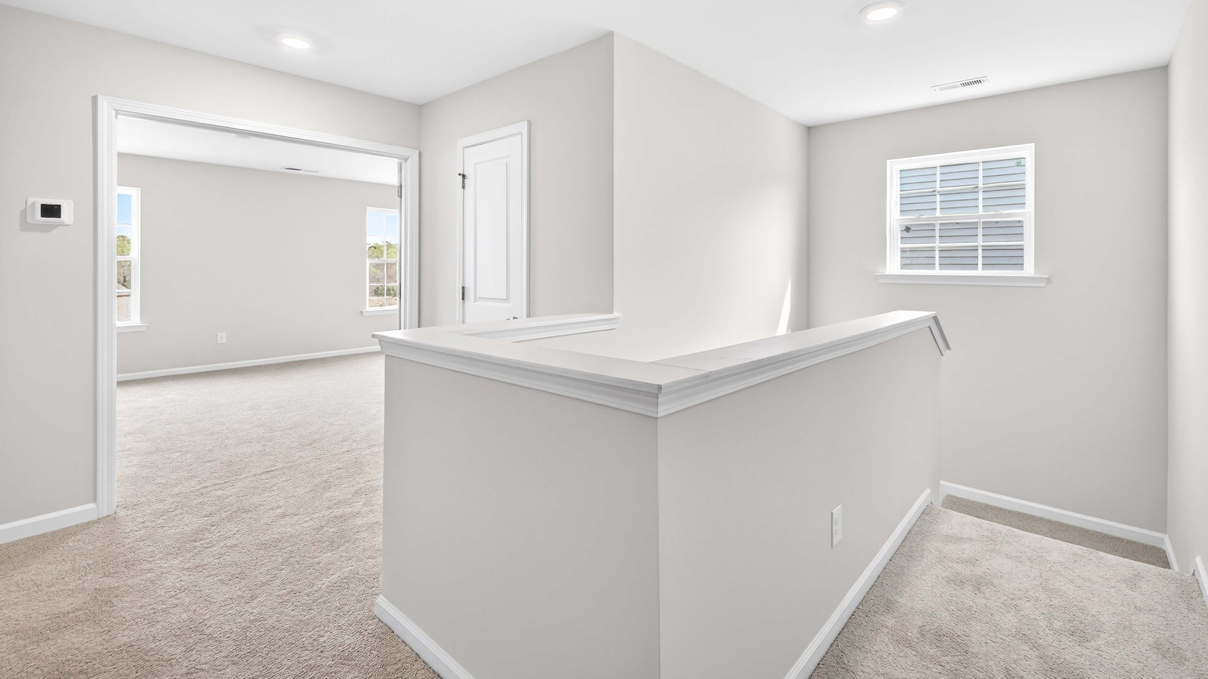 Upstairs landing area