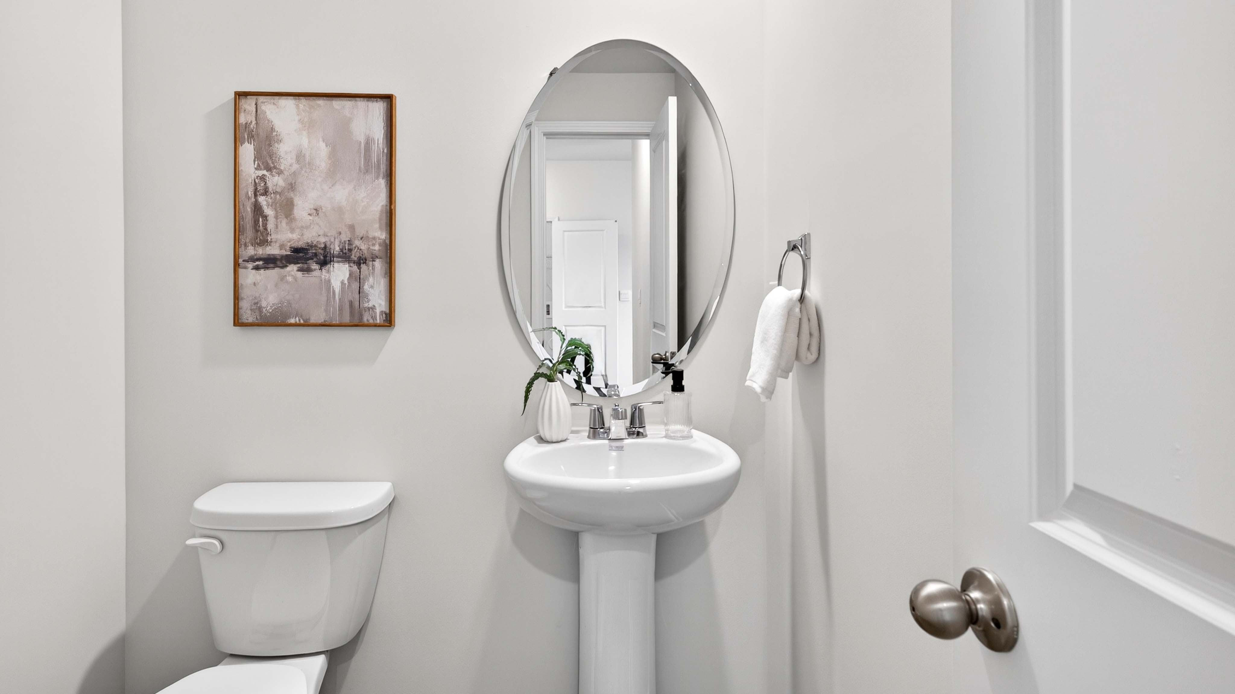 Powder bathroom