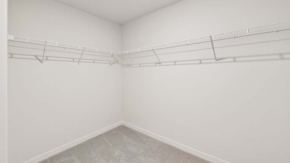 Primary walk in closet
