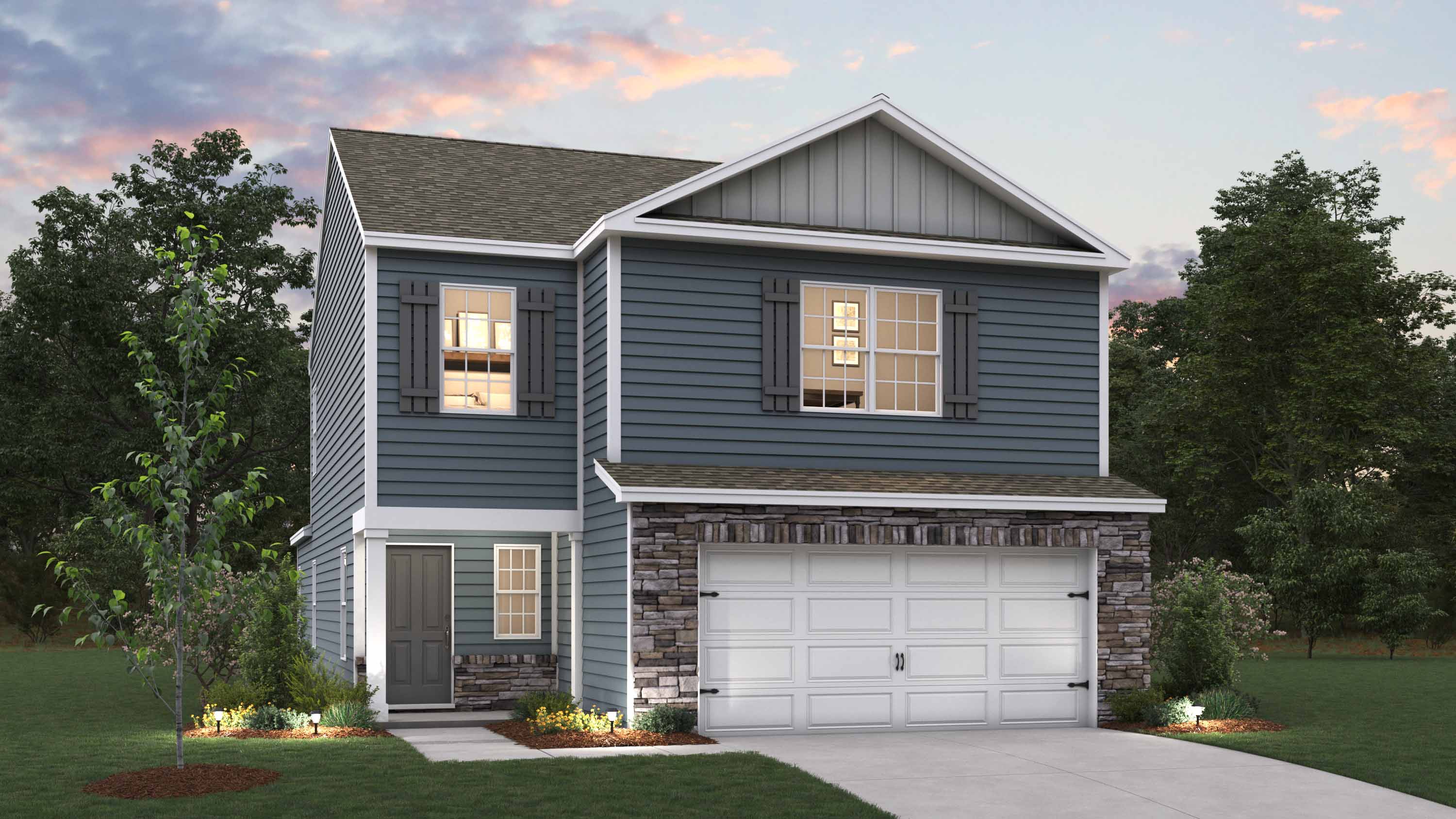 Manning Front Exterior Rendering