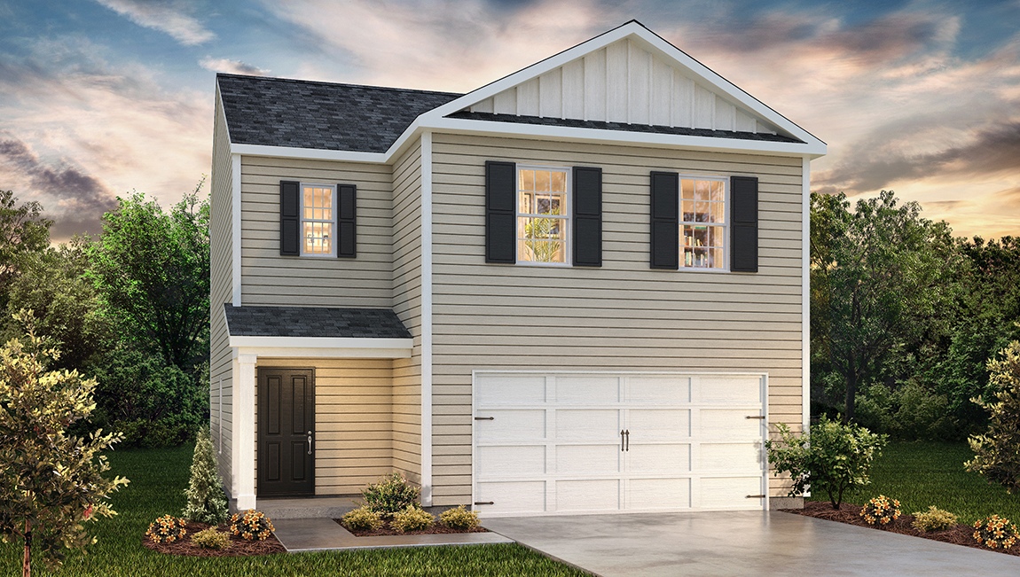 Taylor front exterior rendering