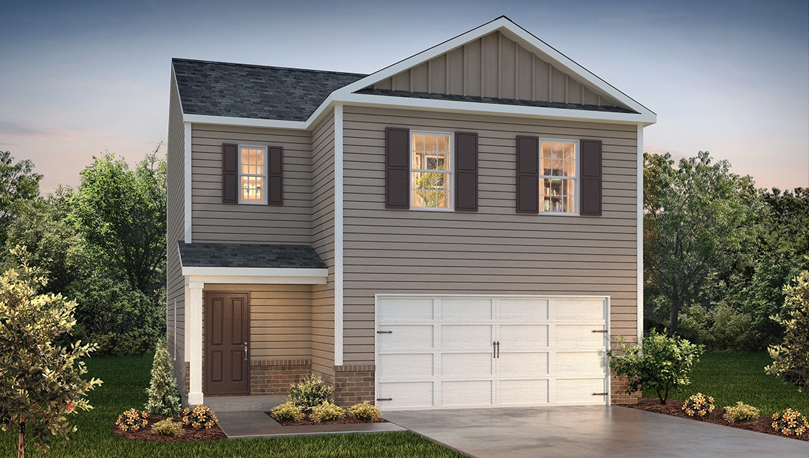 Taylor front exterior rendering