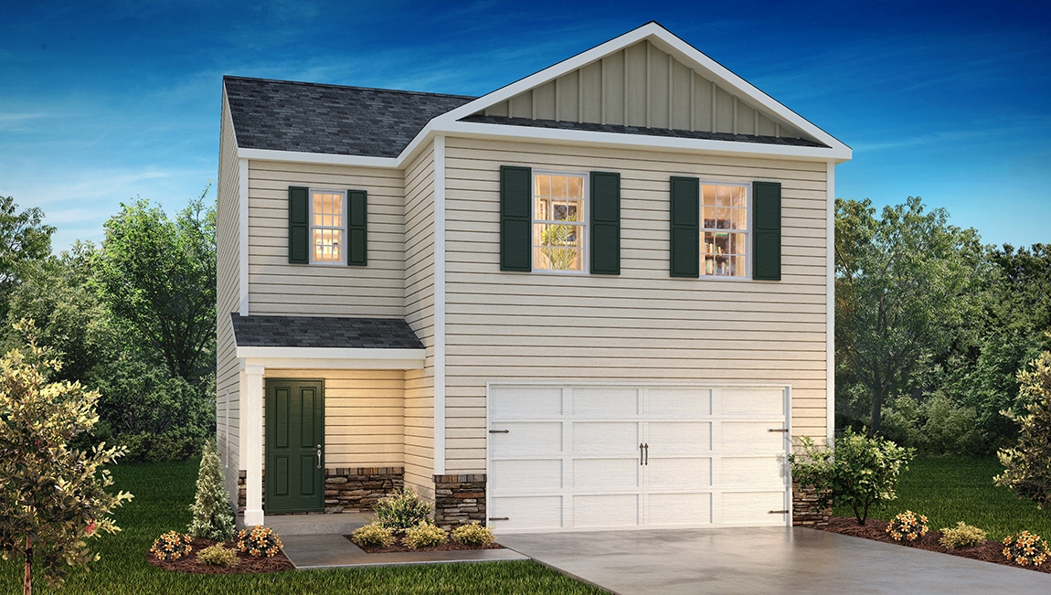 Taylor front exterior rendering