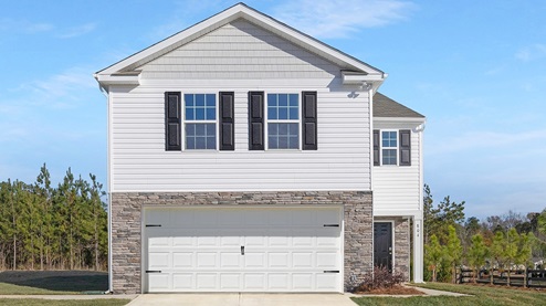 Elston Model Front Exterior in Chester, SC