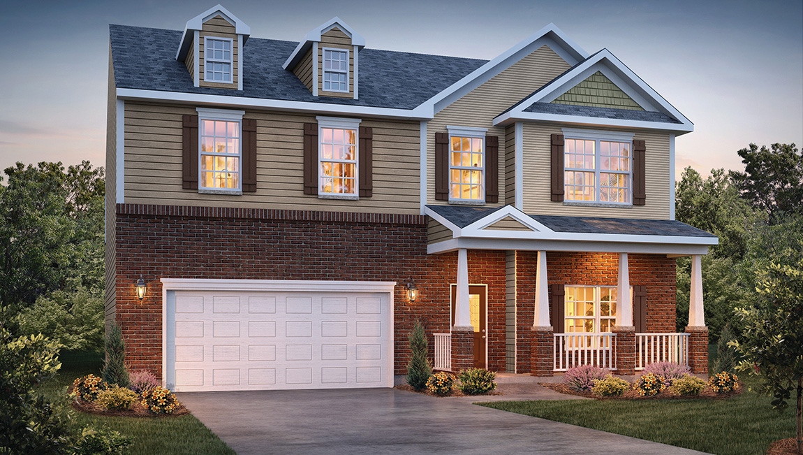 Columbia Front Exterior Rendering