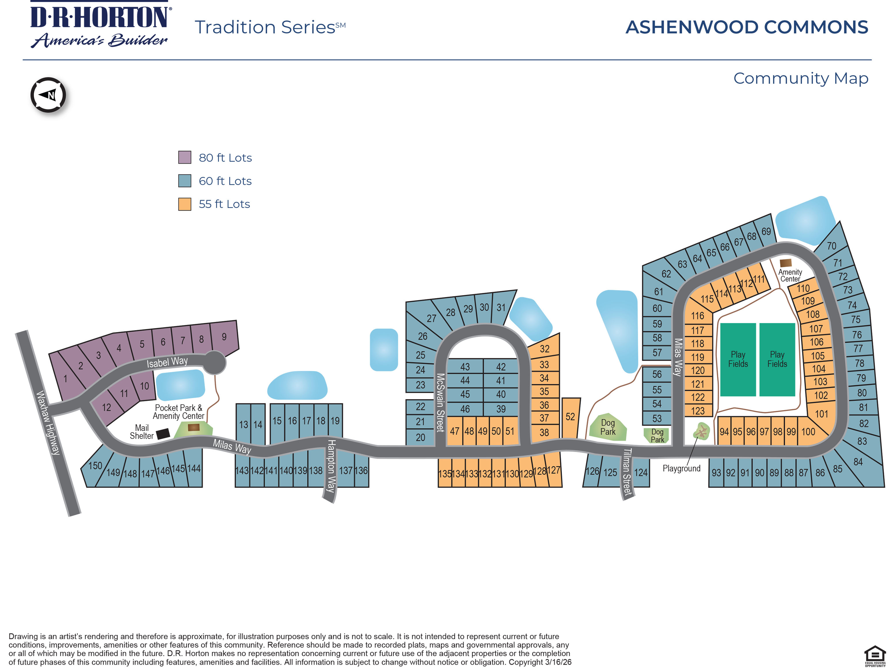 Static Lot Map