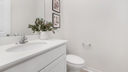 Powder bathroom