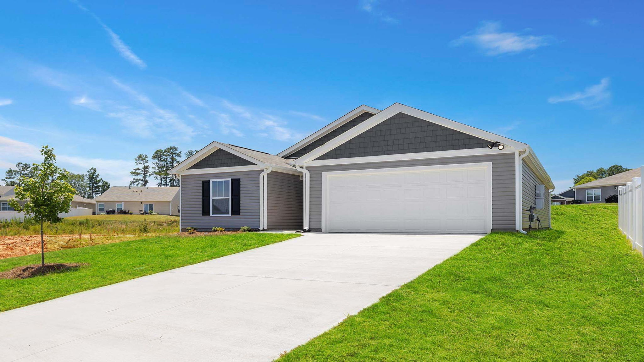 Exterior of Macon home.