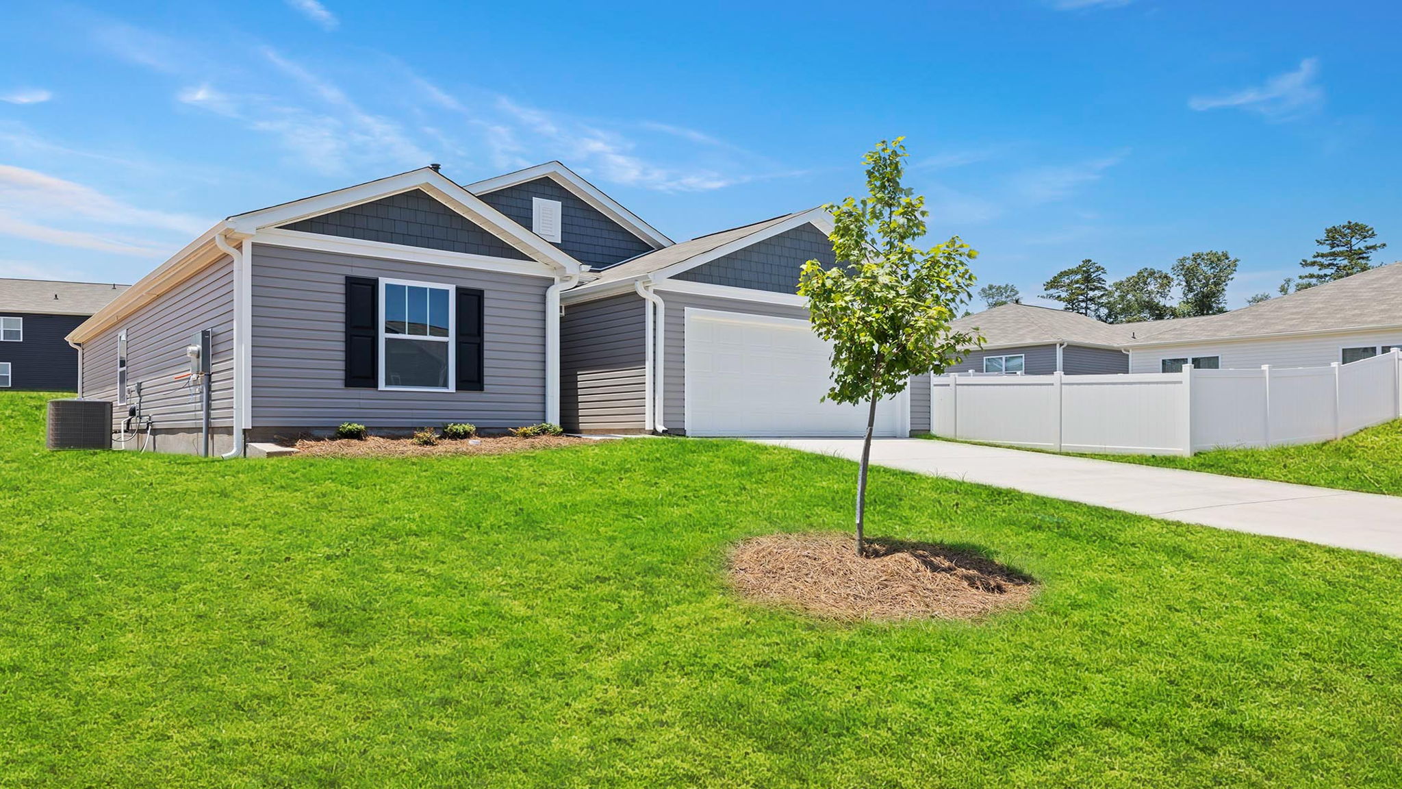 Exterior of Macon home.