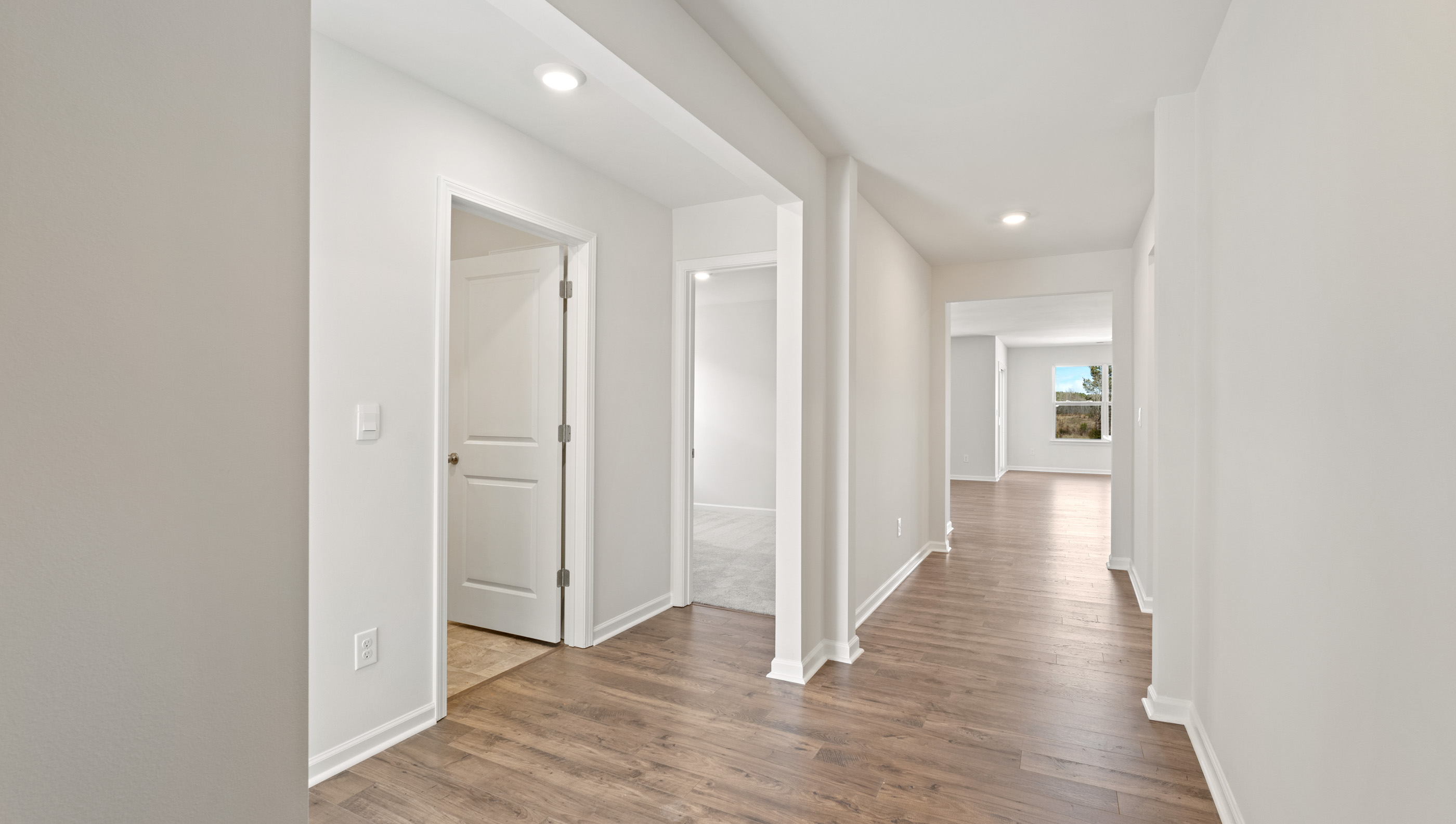 Entry way into home.