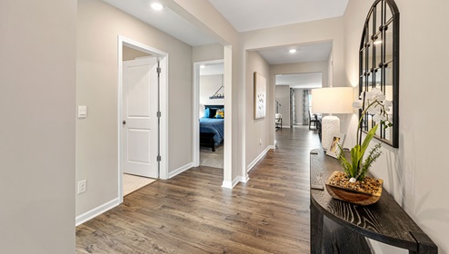 Foyer to kitchen.