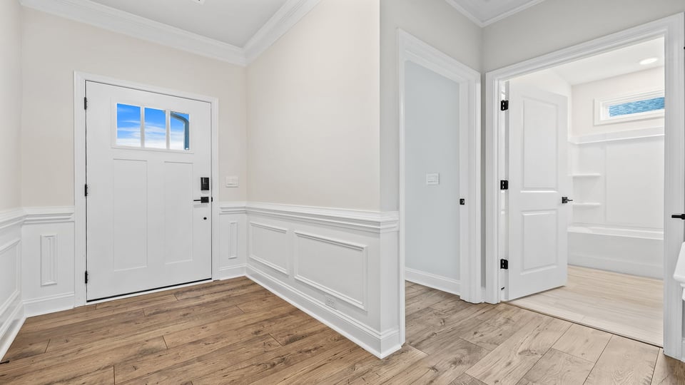 Entry way into home.