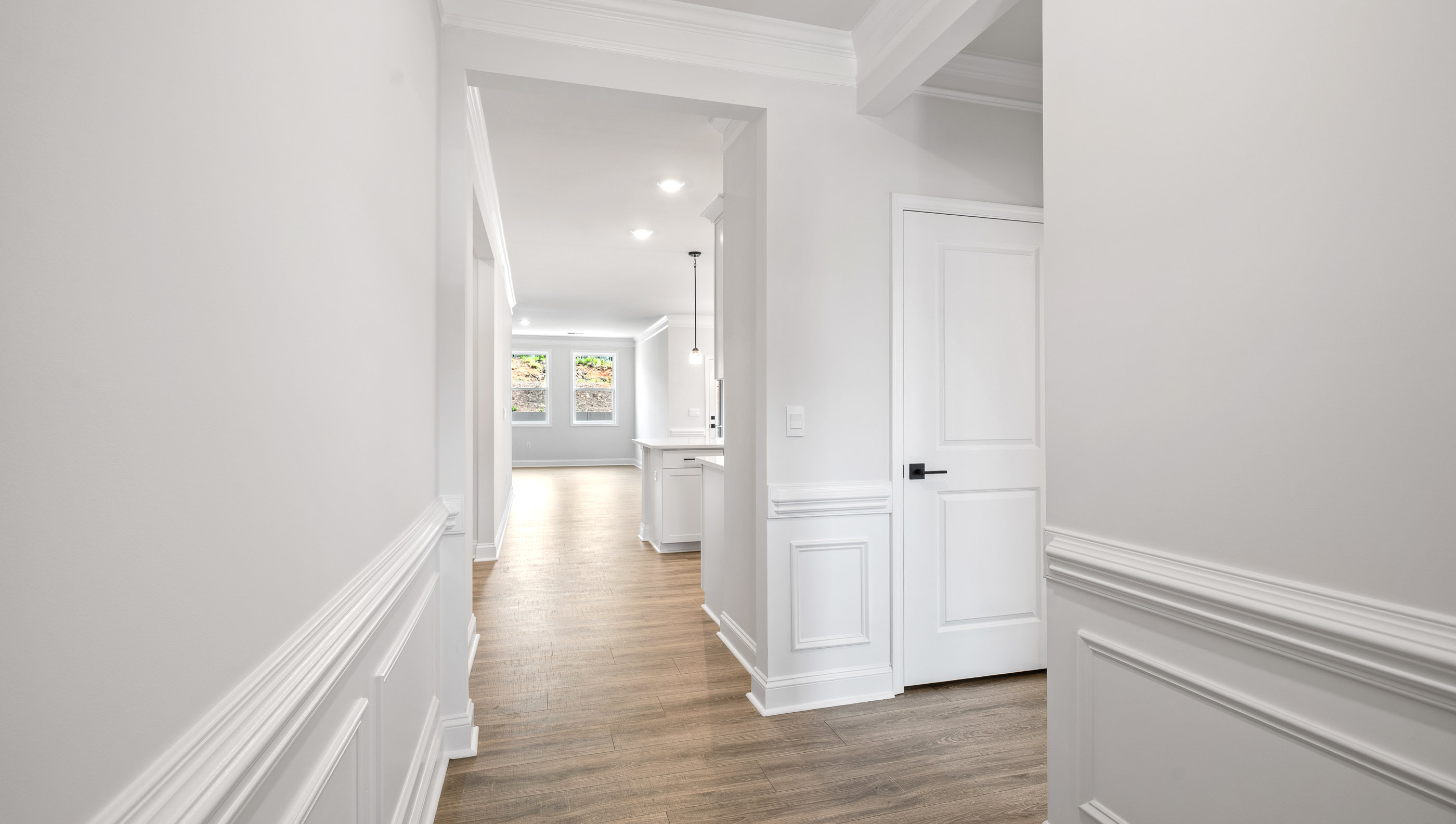 Entry way into home.