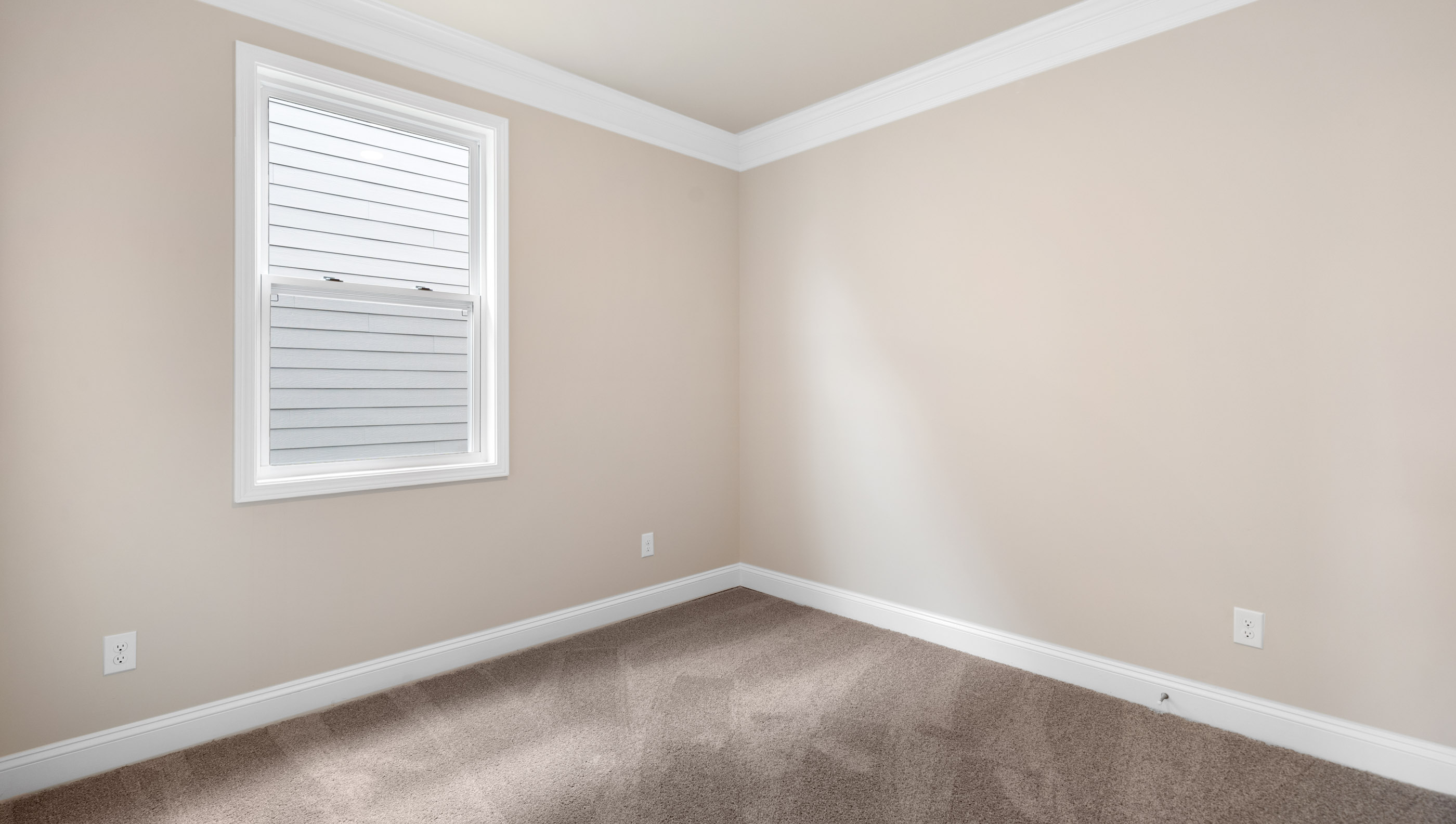 Flex room with windows.