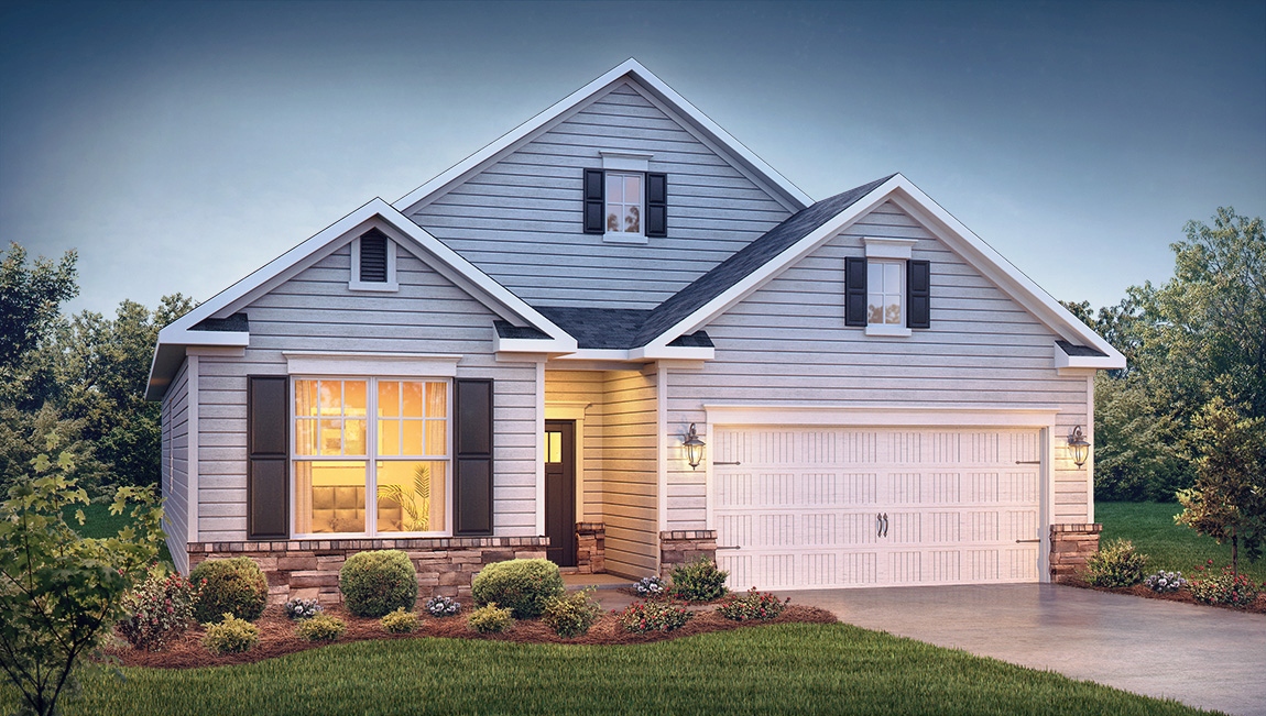 Front exterior of home.