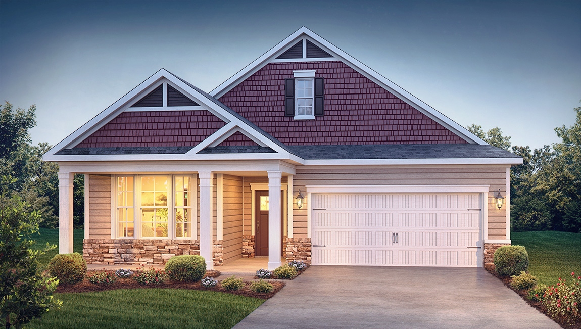 Front exterior of home.