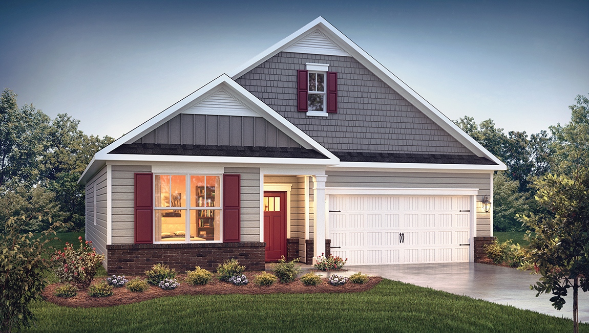 Front exterior of home.