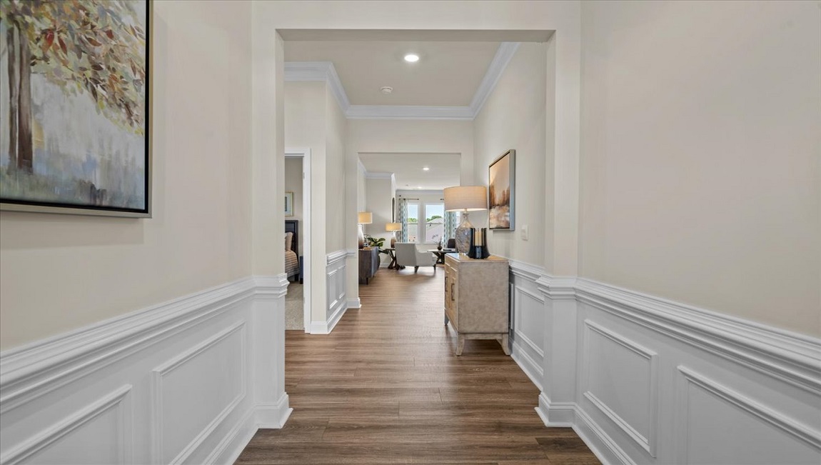 Entry way into home.