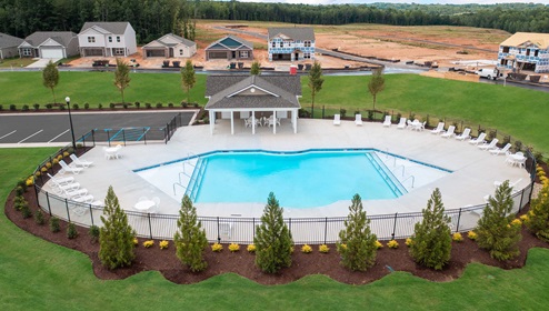 Pool at paddock point.
