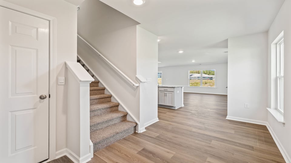 Entry way into home.