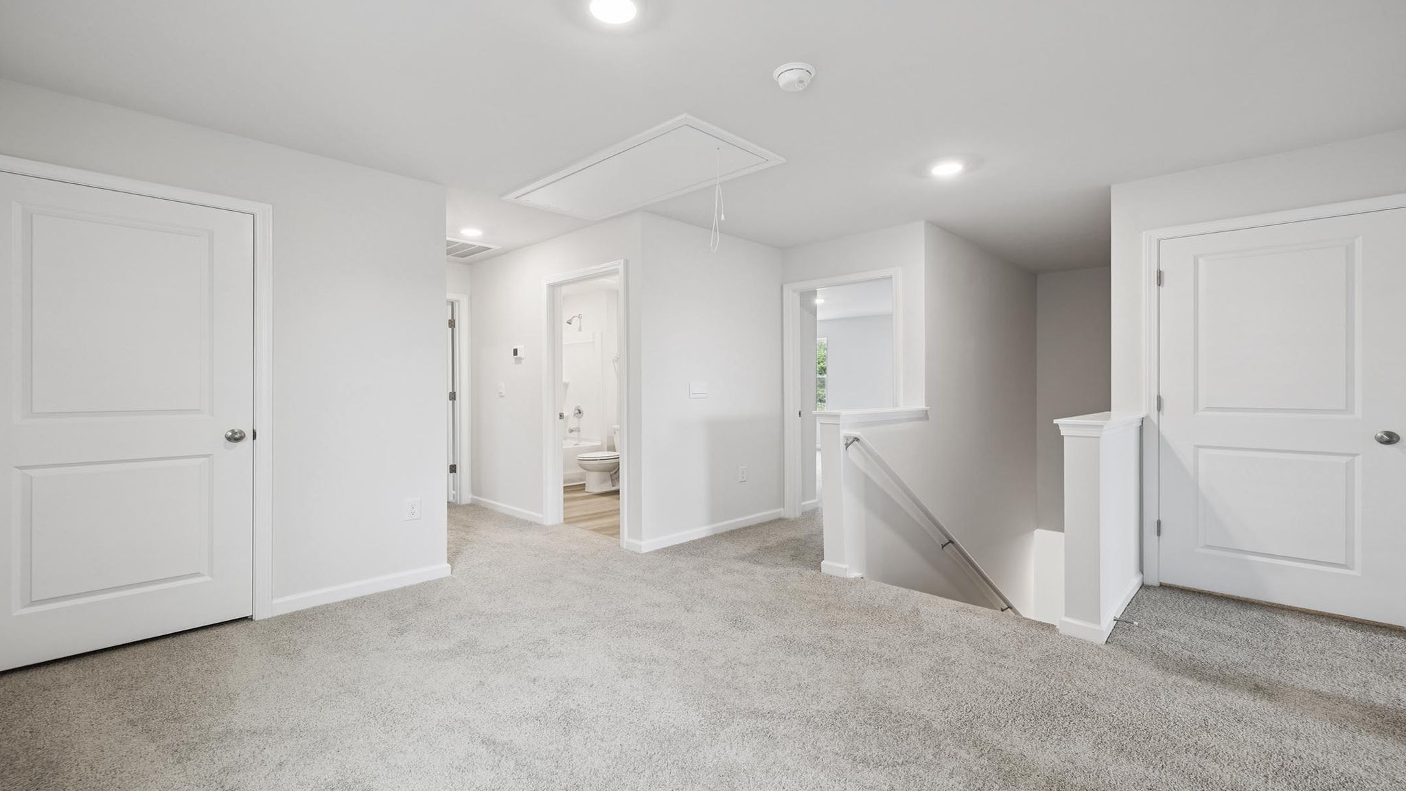 Landing area of home.