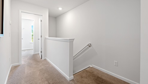 Hallway upstairs to bedrooms.